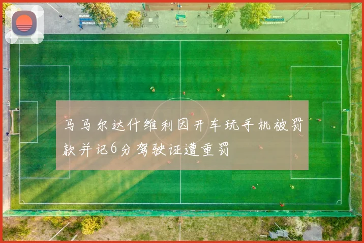 马马尔达什维利因开车玩手机被罚款并记6分驾驶证遭重罚